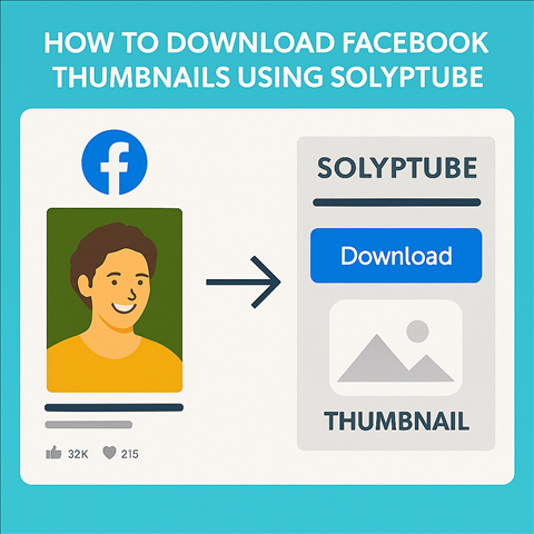 How to Download Facebook Thumbnails Using Solyptube