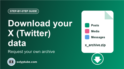 How to Download Your X (Twitter) Data