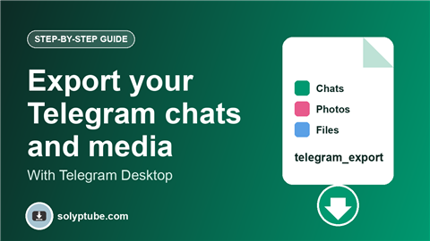 How to Export Your Telegram Chats and Media